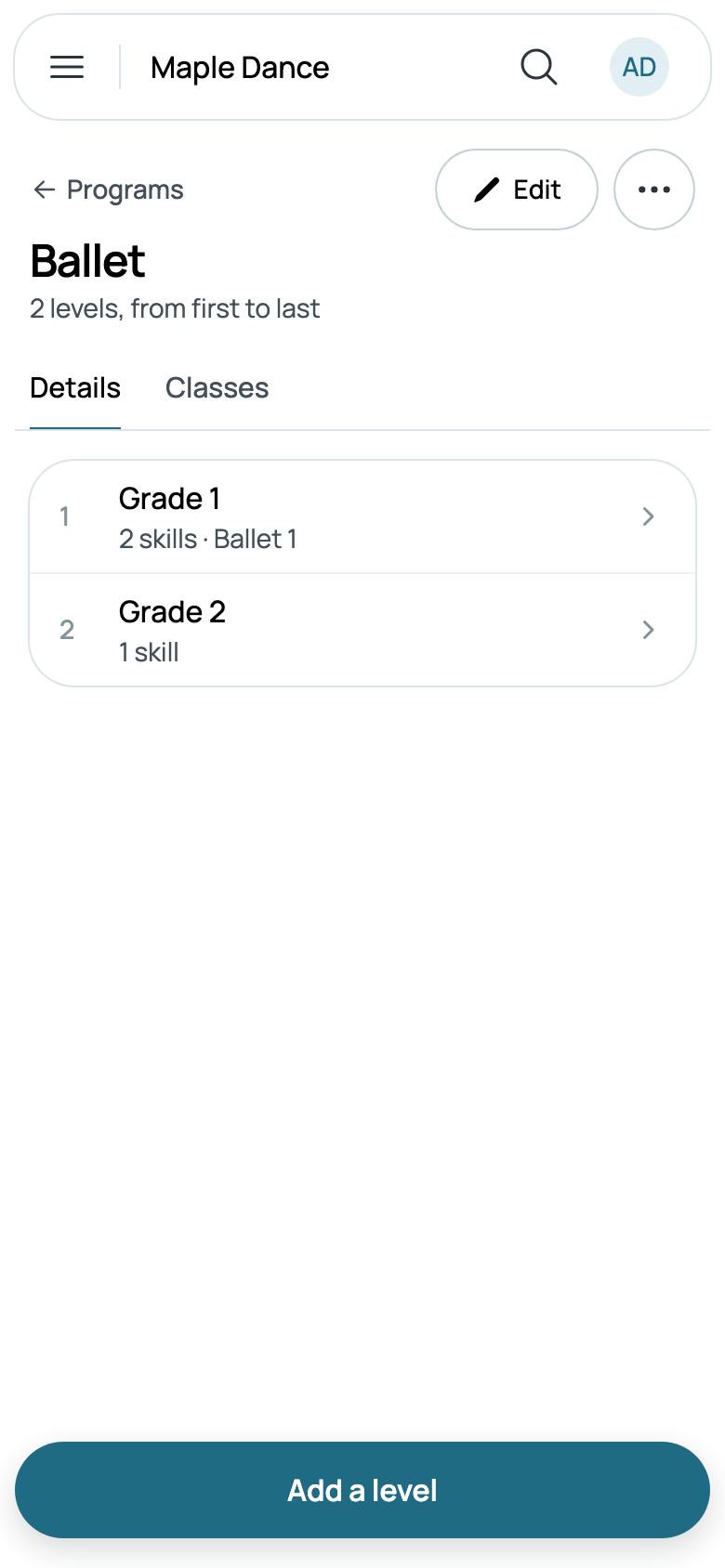 Ballet: Grade 1 and Grade 2