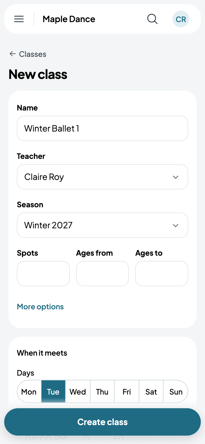 Winter Ballet 1, in Winter 2027