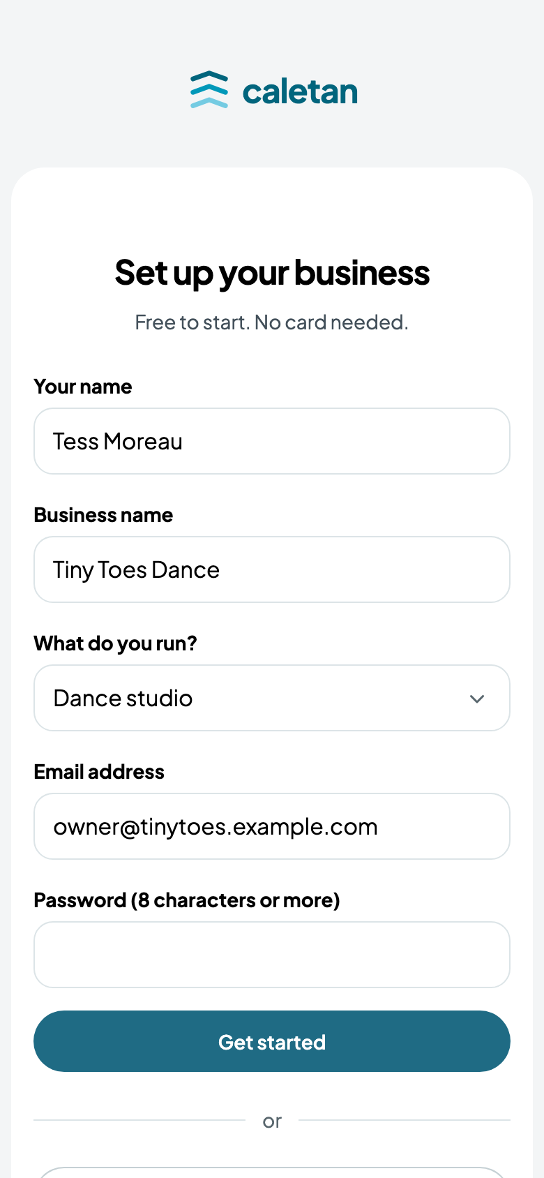 Starting Tiny Toes Dance